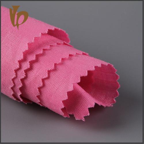 新款热销厂家直销 粉红纯色优质苎麻纺织面料 服装家纺面料